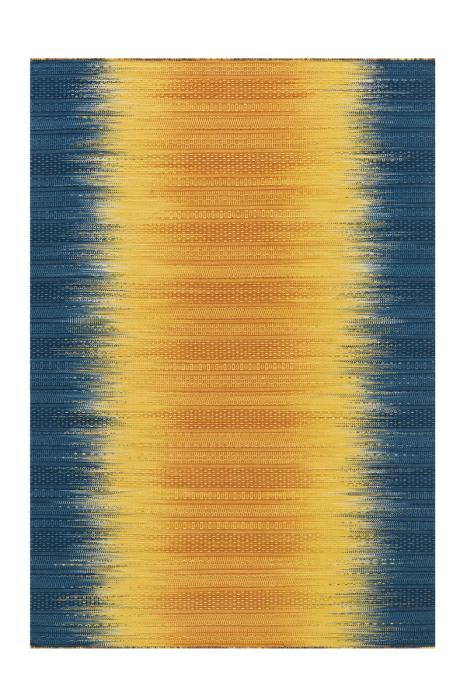 90x160 Teppich Sunset 8070 von Arte Espina Gelb / Blau