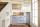 Küchenzeile Leerblock 180cm Büroküche inkl. Spüle und Spültischarmatur PKW 018012 von Pino Küchen Pastellblau / Honigeiche - 2