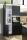 Einbauküche Clean 26552 inkl E-Geräte und Einbauspüle ca. 285 + 185 cm breit von Express Küchen Lacklaminat Schwarz / Wildeiche NB - 4