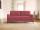 Sofa mit Kaltschaum Matratze Faltbett ausziehbar 184 cm breit Rot Eve von Restyl - 4