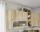 Einbauküche Amelie 155 inkl E-Geräte und Einbauspüle ca. 185 x 325 cm von Burger Kito Stahloptik / Grain hell - 6