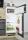 Einbauküche Amelie 155 inkl E-Geräte und Einbauspüle ca. 185 x 325 cm von Burger Kito Stahloptik / Grain hell - 7